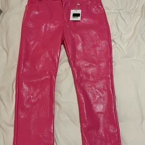 Adika Hot pink leather pants
